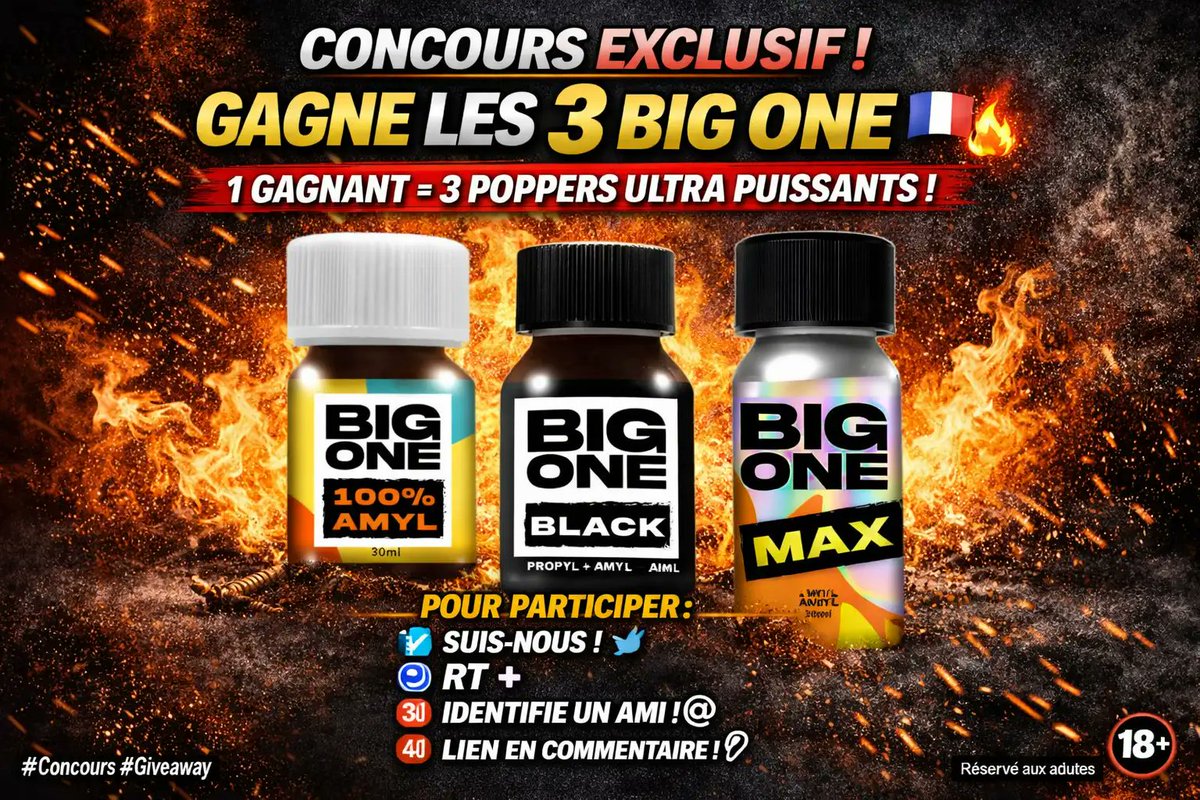 Poppers pas cher tweet media