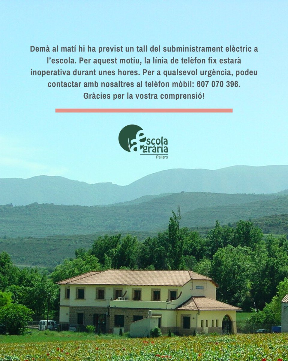 Escola Agrària del Pallars tweet media