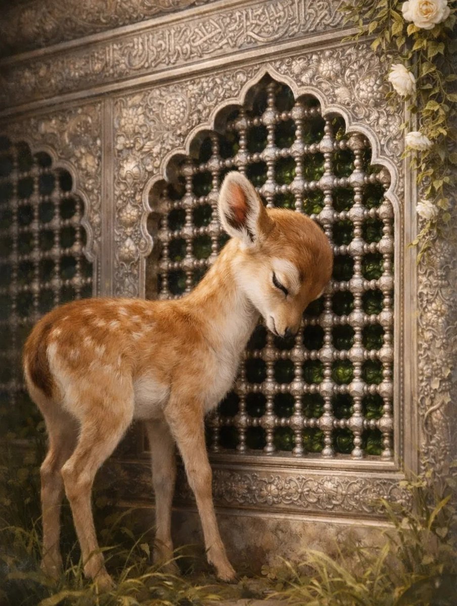 "يا ضامنَ آهو إضمن قلبي".