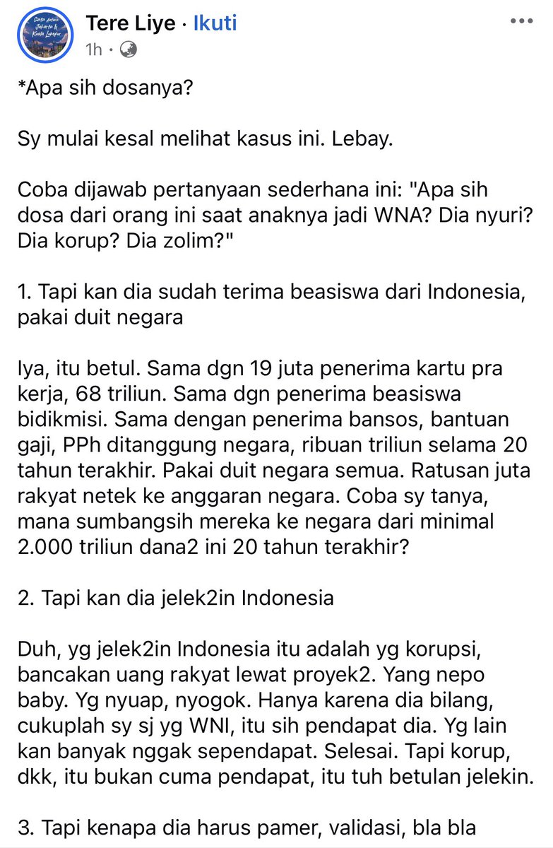 <a href="/sbmptnfess/">CEK PINNED!</a> Now tell me ... apa dampak yg sudah diberikan kalian yg mengkritik lepedep 😂