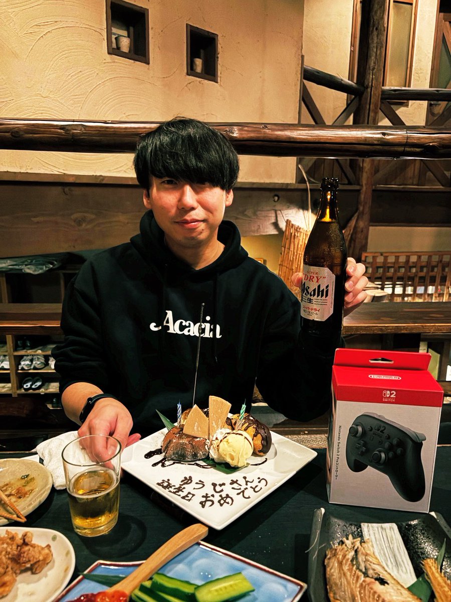 また一つ歳を重ねることができました。
各位、いつも本当にありがとうございます。
精進します。