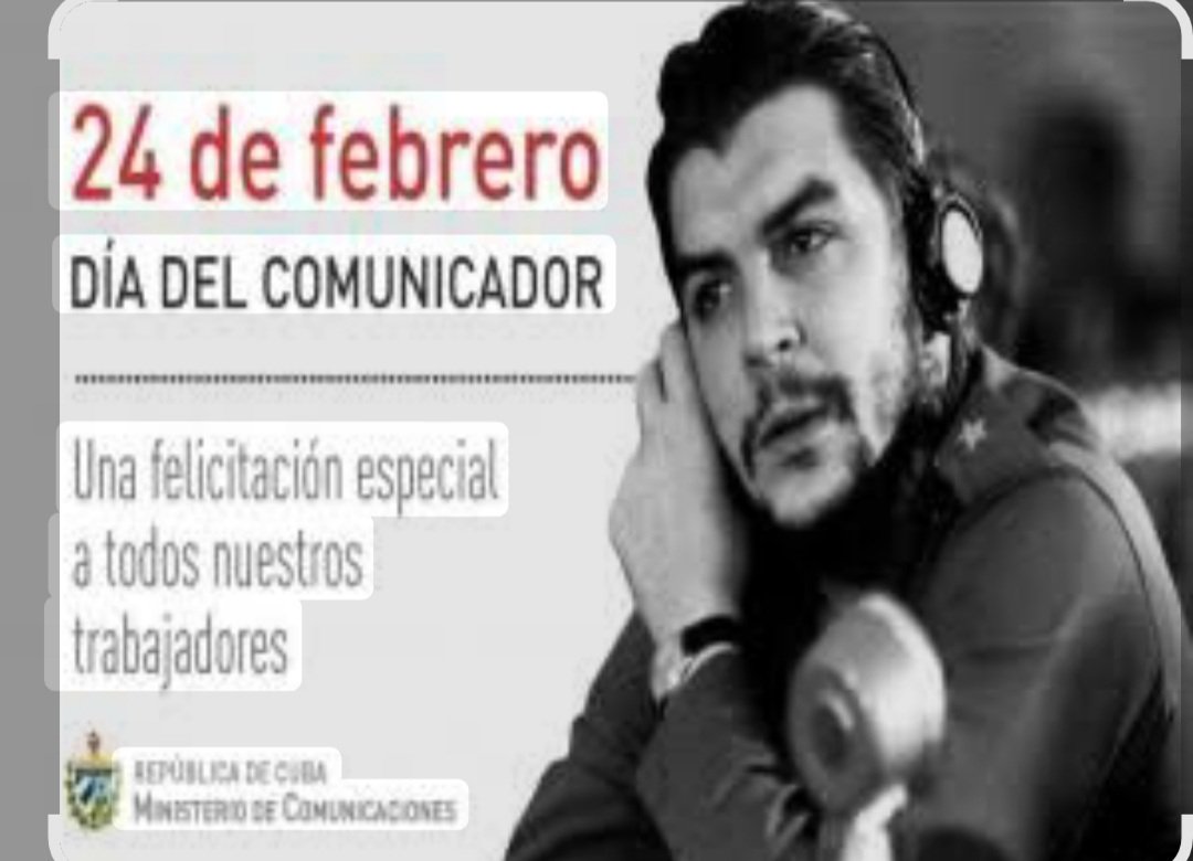Felicidades comunicadores, hoy es un día de rebeldía y lucha de #Cuba por su independencia,  a continuar con la batalla  #CubaEstáFirme