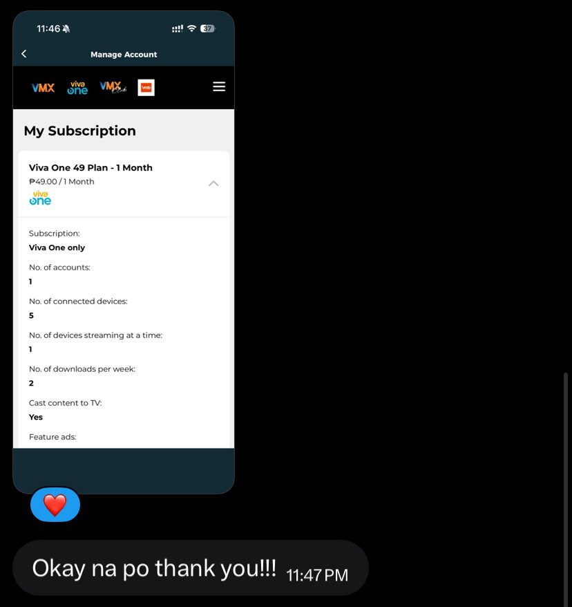 taliamnt's tweet photo. — viva one 1 month: 30 pesos 💌

- wts lfb viva prem for sale fs

• 1 device only
• payment is thru gcash
• this is a voucher
• your own account ❗️

📩 amnse jayfer kiefer jayjay gsot arkin via sdp drake palma vivaone premium ph
hu hell university https://t.co/LWyNhkxdK3
