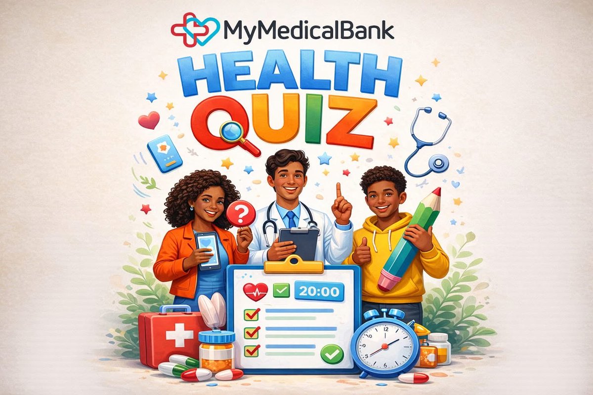 MyMedicalBank's tweet photo. You can save a lot of money on avoidable treatments and live healthier and longer if only you pay more attention to preventive healthcare.

Take this 2-minute Health Quiz to find out how healthy you are 👇👇
https://t.co/XXUh9nvbND

#healthiswealth #HealthQuiz #PreventiveHealth https://t.co/5MpM5zFsSh