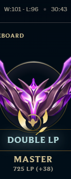 Premier Aegis au bout de 197 games vous avez mit du temps Riot 🤓