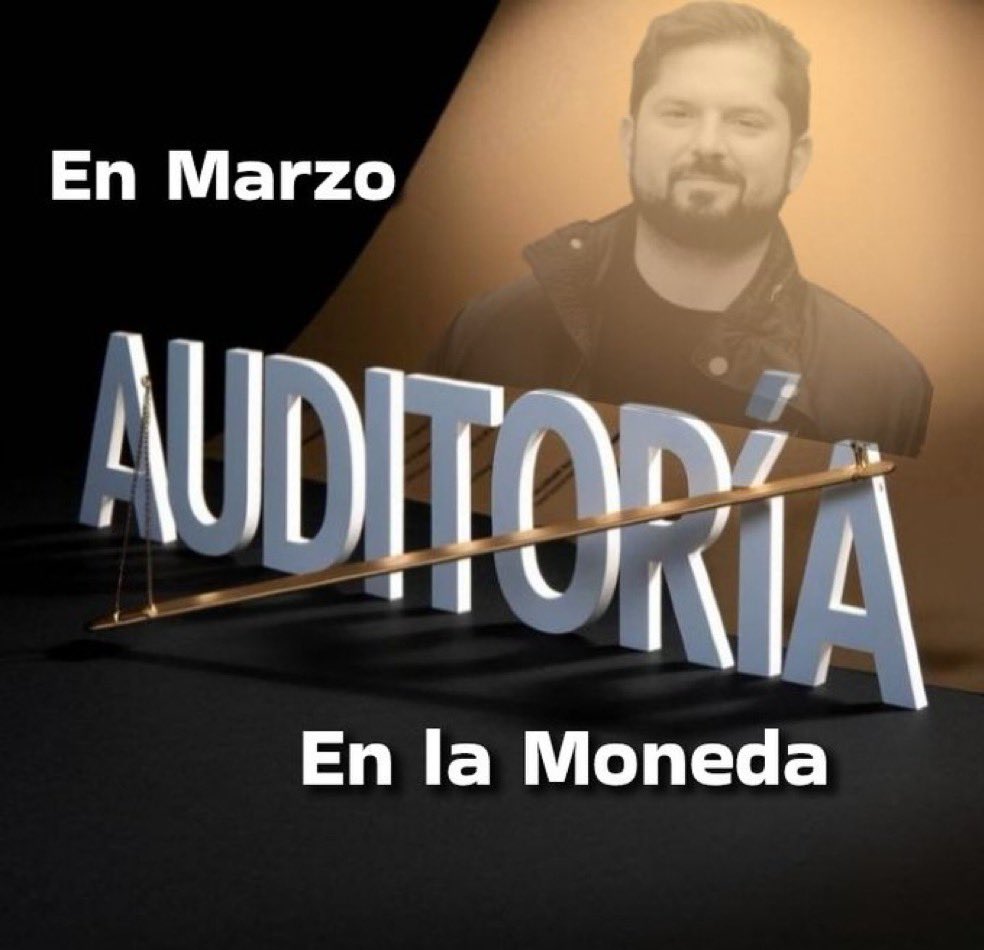 Que no queden impunes, una auditoría es primordial para determinar el despilfarro y la corrupción de este gobierno.
Que no se vayan sin rendirle cuentas al país.
#AuditoriaEnLaMoneda
#AuditoriaEnMarzo
#AuditoriaABoric
#CambioDeMando
#PresidenteKast