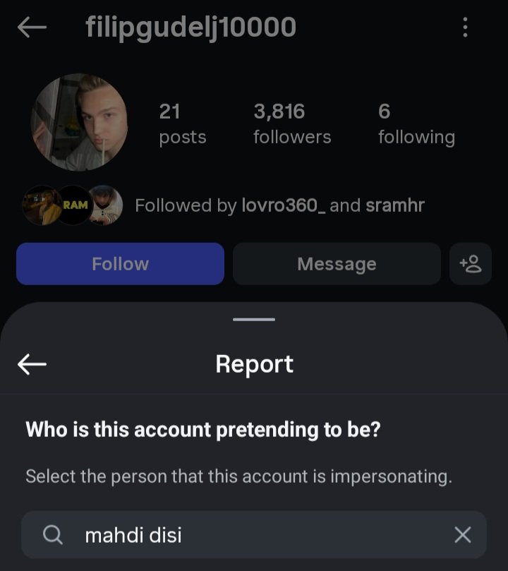 mahdi would never disappoint me like this #sramhr