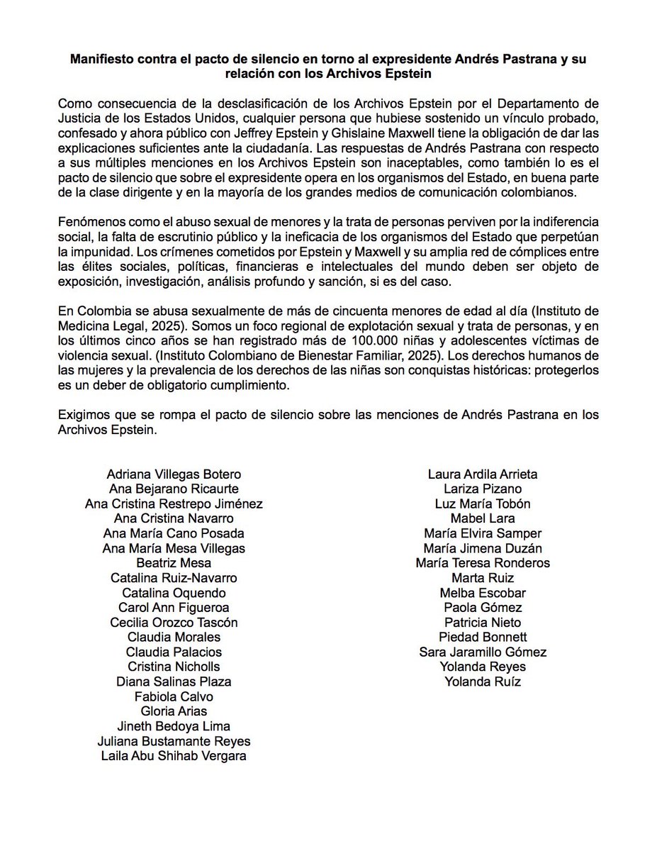 #NoAlPactoDeSilencio