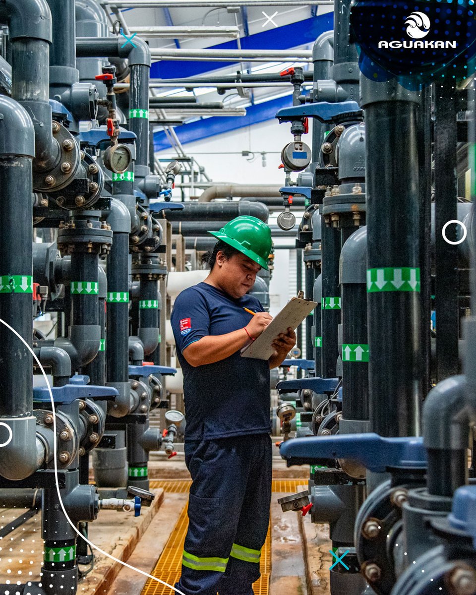 La potabilización es una etapa clave del proceso. Gracias a controles técnicos y operativos, #Aguakan garantiza que el agua que se distribuye cumpla con condiciones sanitarias adecuadas para su uso diario. <a href="/DHCAGUAKAN/">Aguakan</a>