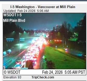 PDX Traffic Alerts tweet media