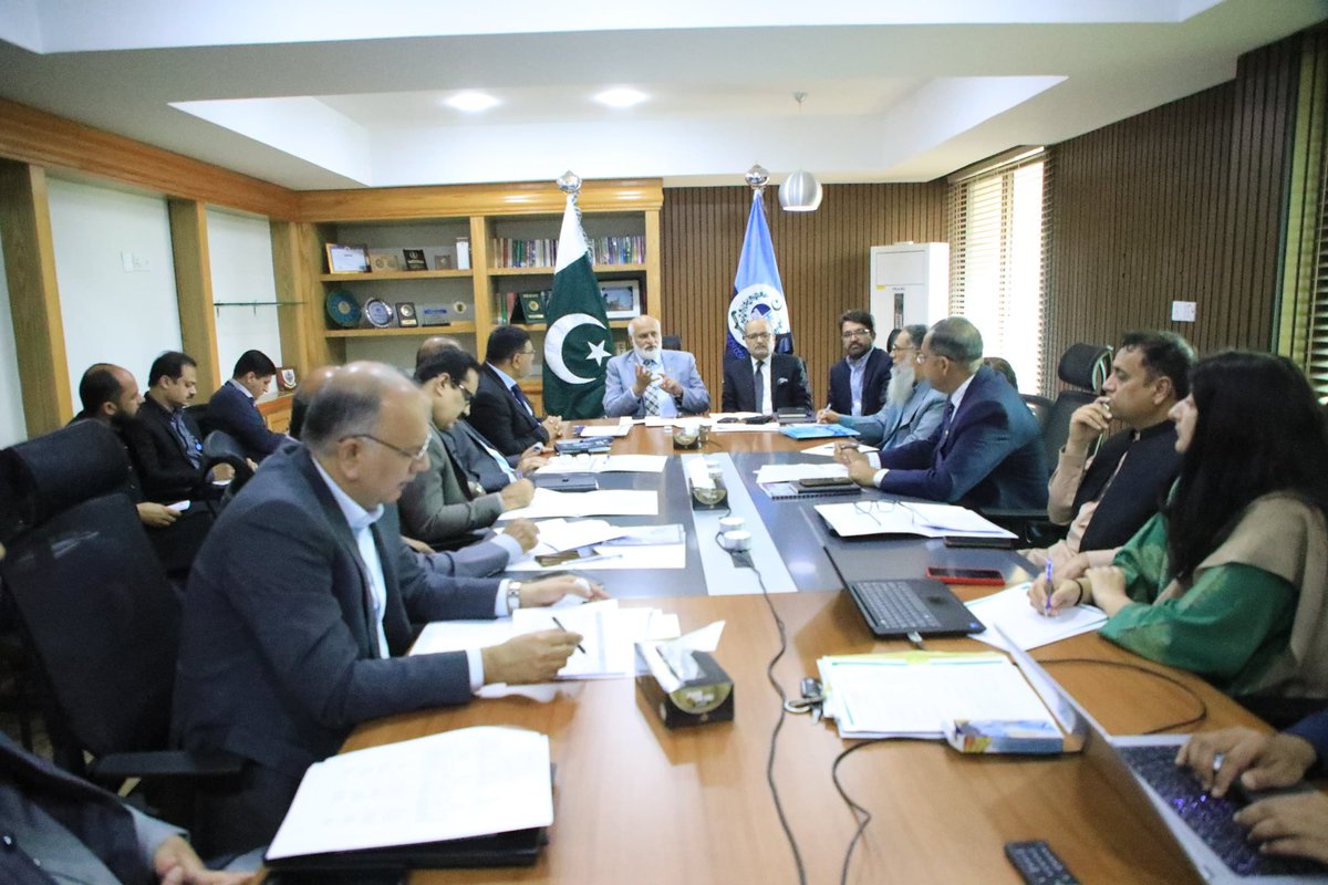 Chaired a meeting held to deliberate on jurisdictional clarity and enhance coordination among Accreditation Councils in the accreditation of undergraduate programs. 

Member HEC. Mr. Muhammad Raza Chohan, other senior officials different HEC divisions and officials from