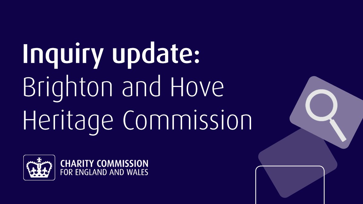 Charity Commission tweet media