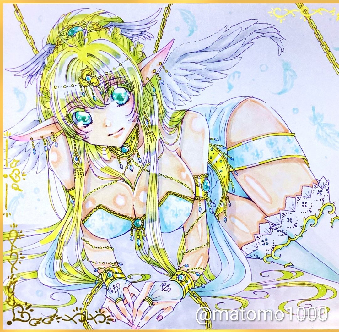 matomo1000's tweet photo. 久しぶりにタグ使います✨️
最近アナログ絵も再開しました！
創作好きさん、是非よろしくお願いします

#オリジナル
#絵描きさんと繋がりたい https://t.co/dA55SA6AUO