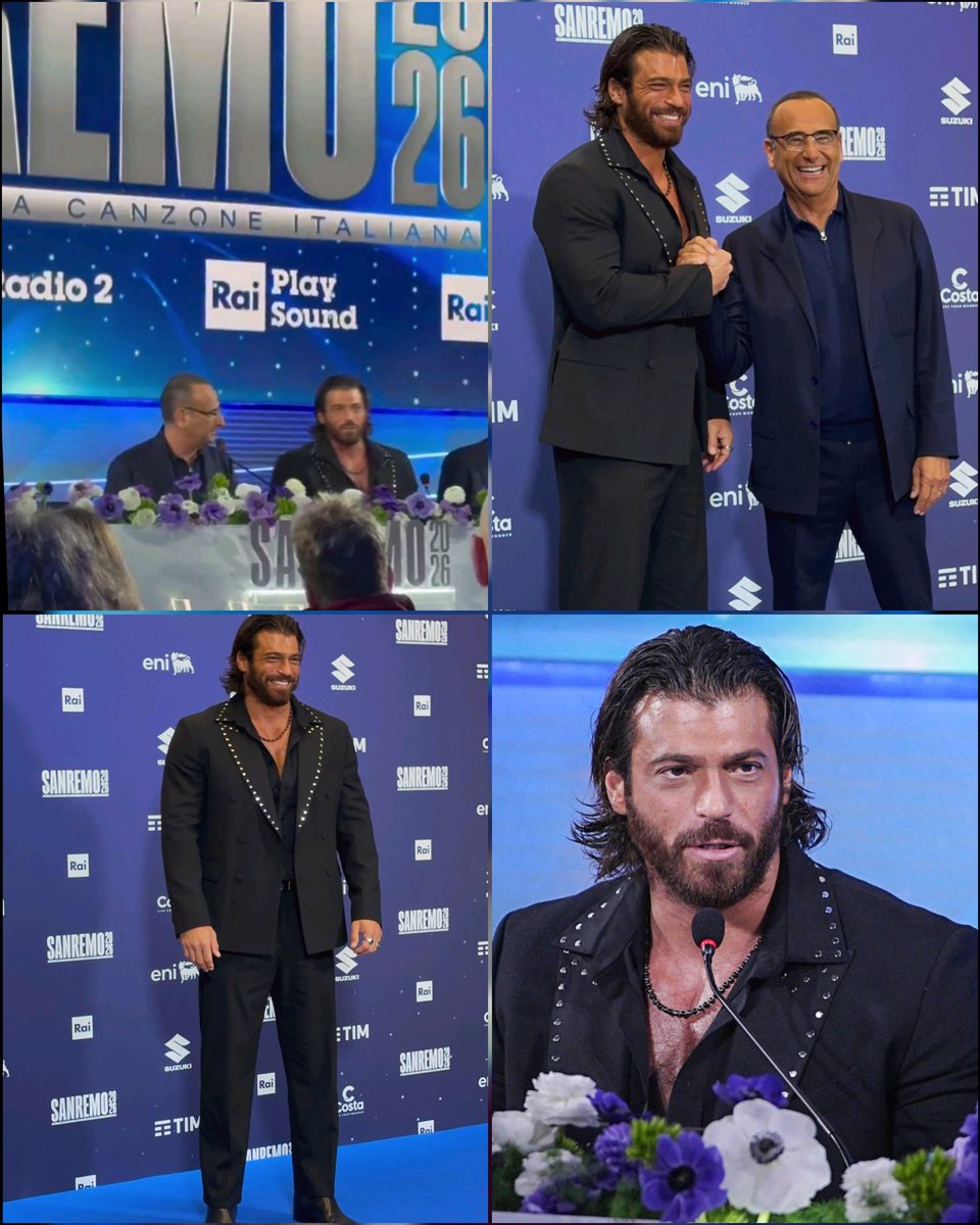 💚🤍♥️
#Sanremo26
#CanYaman
