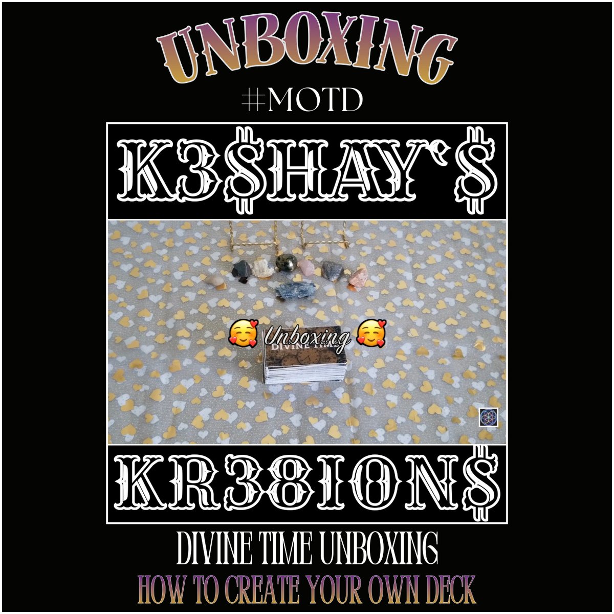 HOW TO CREATE YOUR OWN DECK | DIVINE TIME UNBOXING | ORACLE DECK | ENERGY CHECK IN (ALL SIGNS) #MOTD

For full video, click here:  youtu.be/suvZPU7ABFg
PREMIERES 03.03.2026 @ 3:00 PM EST

#HOWTO #HOWTOCREATE #DIVINETIME #DIVINE #TIME #CREATION #DECK #CREATEYOUROWNDECK #K3SHAYS