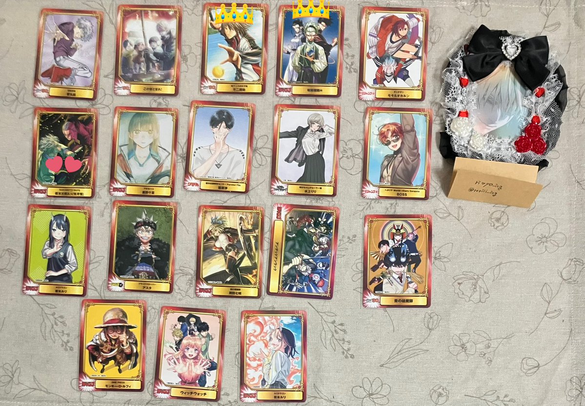 交換 SCFカードSCF アニメイト ジャンプフェア ミニ色紙 譲:画像1.2枚