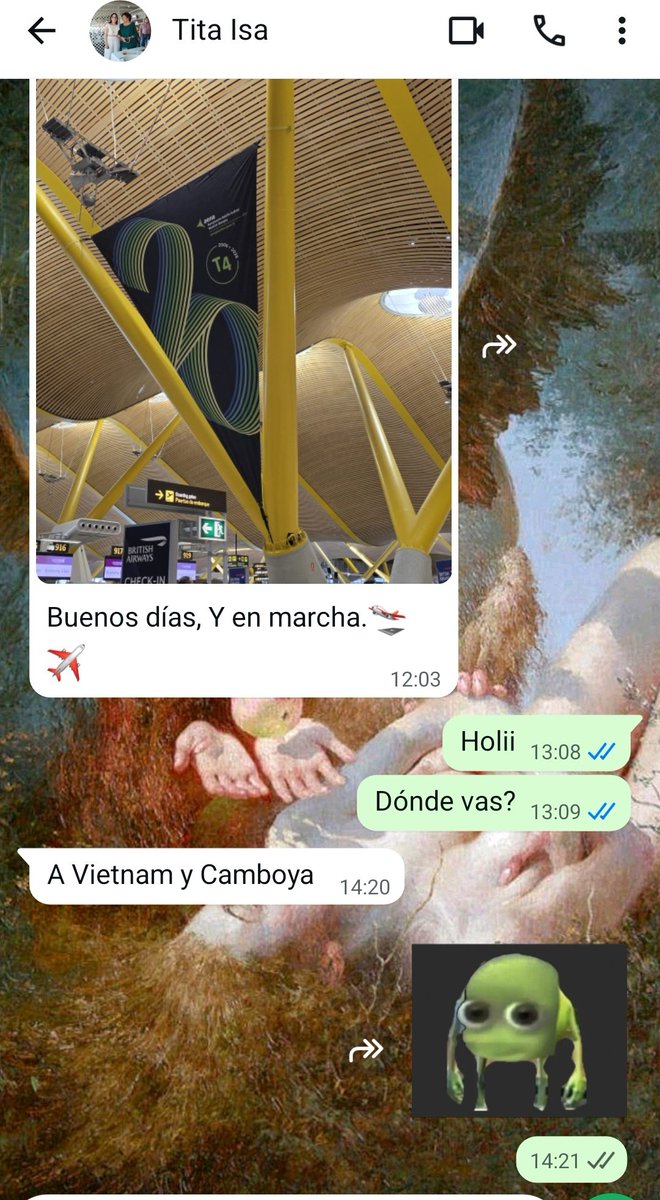 Mi tía-abuela soltera de más de 80 años en su día más chill