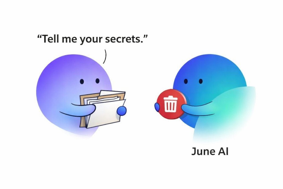 dauda_ali10's tweet photo. June’s minimalist structure encourages uninterrupted flow. When your tool doesn’t collect or distract, you think clearer. That is what makes June feel like an extension of your mind. @askjuneai #juneaimeme https://t.co/DbB3D1aRJD