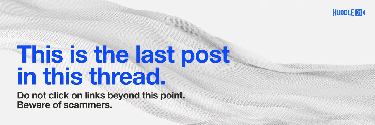 Huddle01 tweet media