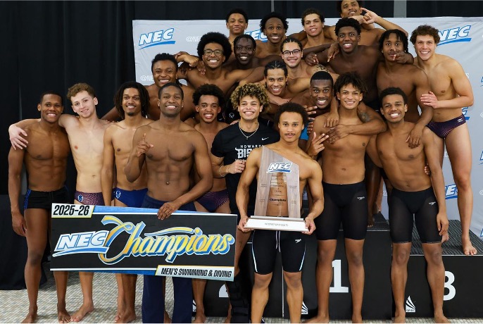 SwimmingWorld's tweet photo. Howard University Sweeps Northeast Conference Championships - https://t.co/ewp3AyWFF0 https://t.co/65e8KNiJUy