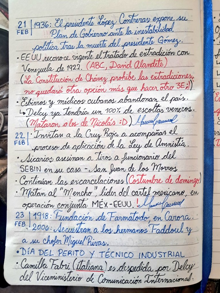 NotMarcelGranie's tweet photo. #22Feb, #23Feb y #24Feb https://t.co/Xdk6PLXP6Y