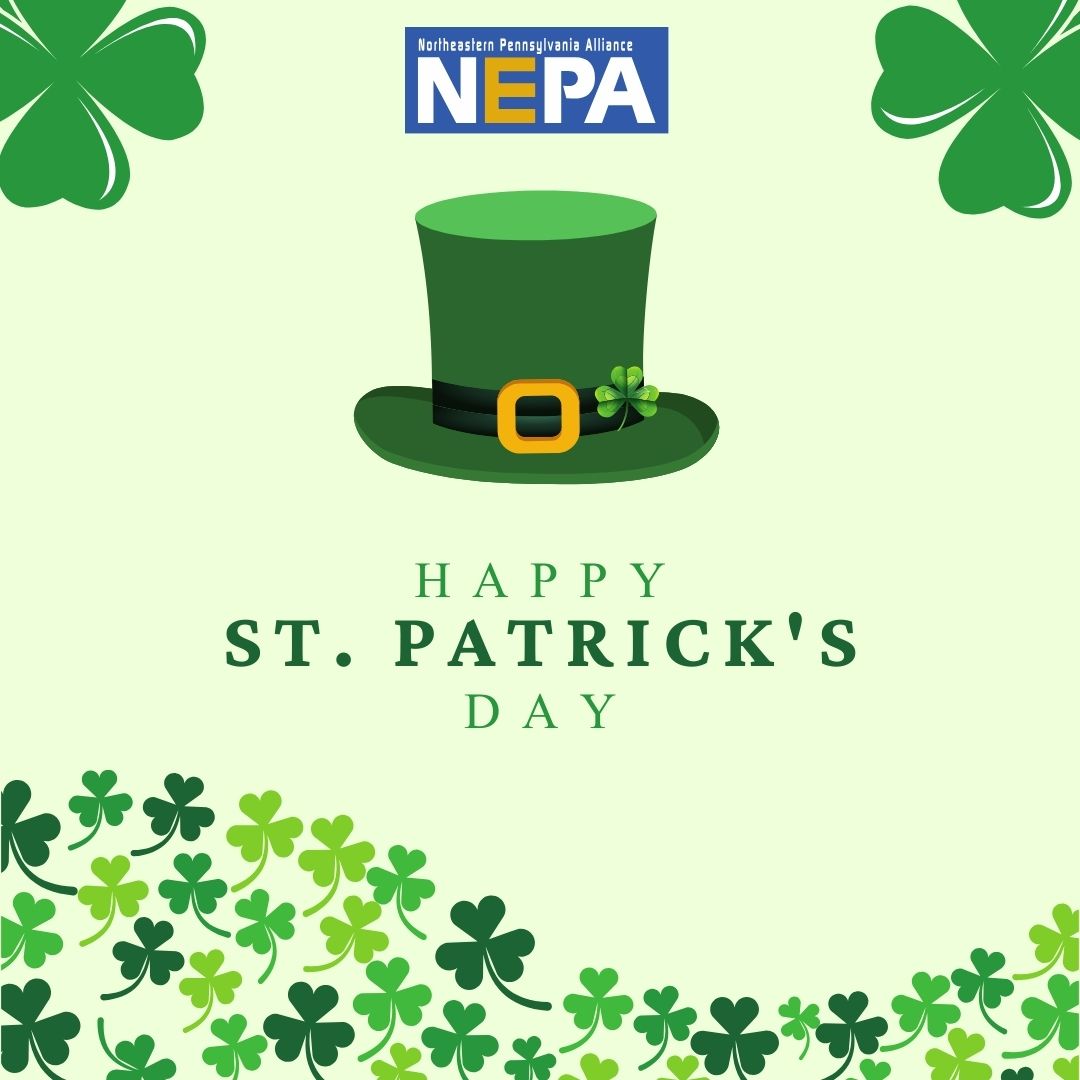NEPA_Alliance's tweet image. 🍀 Happy St. Patrick’s Day! 🍀

Here’s to a safe, fun, and festive St. Patrick’s Day! ☘️✨

#StPatricksDay #LuckyToBeLocal #CommunitySpirit
