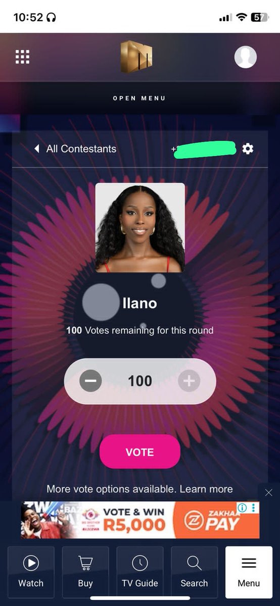 nontoow's tweet photo. Let Gadlaza her with votes lovely people #BBMzansiS6 https://t.co/dLypVpYQsZ