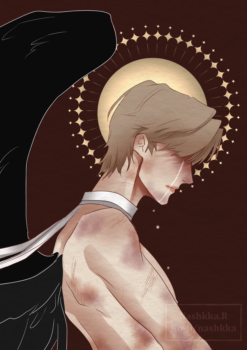 I think I’ll draw more of him as a fallen angel #ignitethedawn