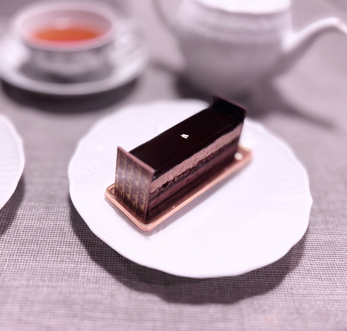 #茶好連 #木漏れ日のお茶会 

🫖マリアージュフレール パリ・ギンザ
🫖ルピシア テ・オ・ショコラ