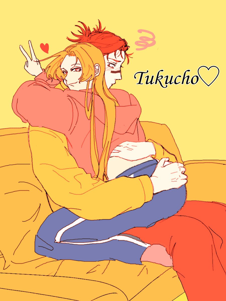 色塗り！！友達と合作したつくちょを❤