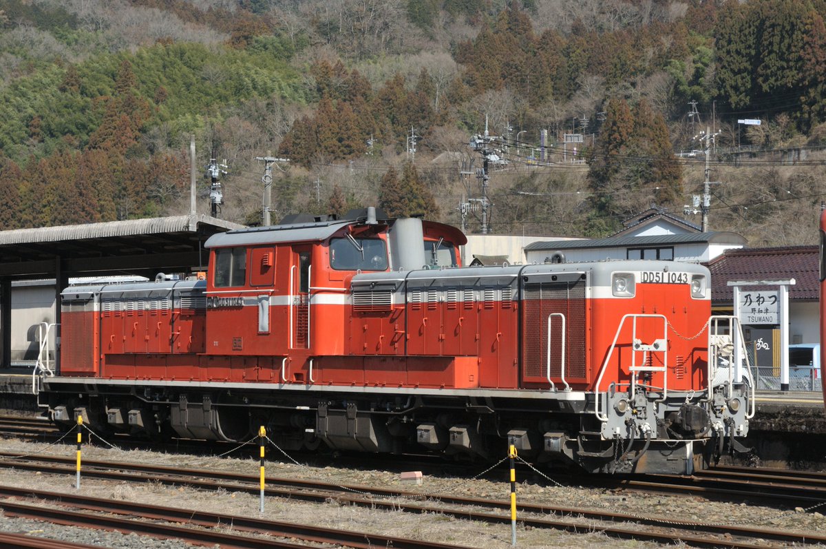 DD51讃歌 #1586 津和野で休憩タイムとなった21日のハンドル訓練。この