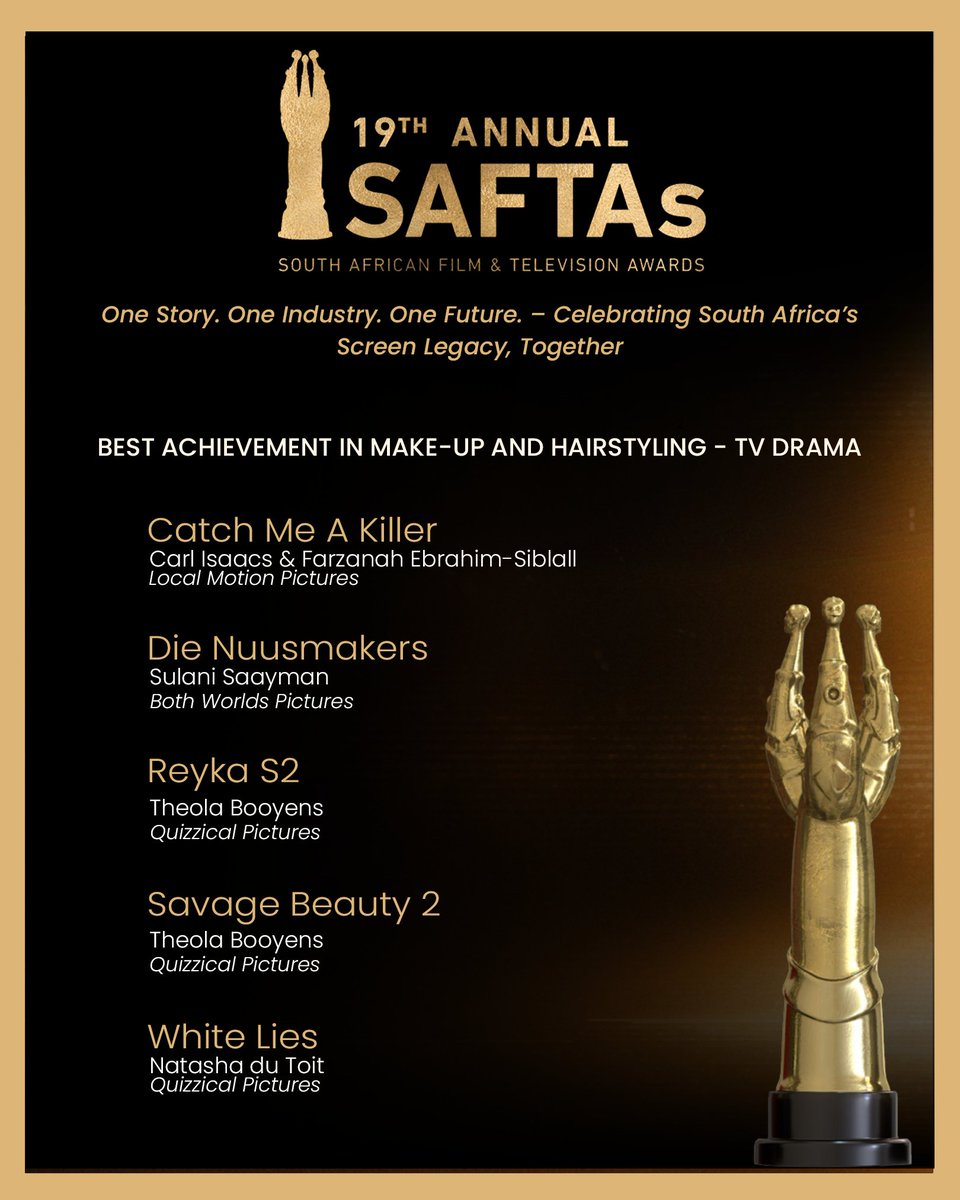 South African Film & Television Awards #SAFTAs tweet media