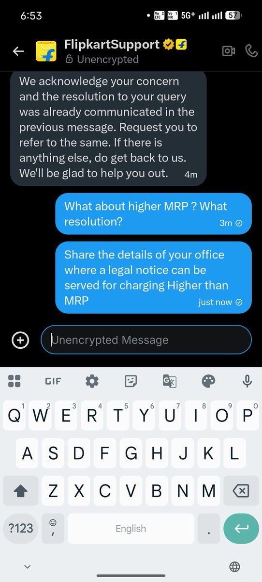 pranavsejal's tweet photo. Share details of your office address 
 You have charged me more than MRP https://t.co/RSXwPniSN3