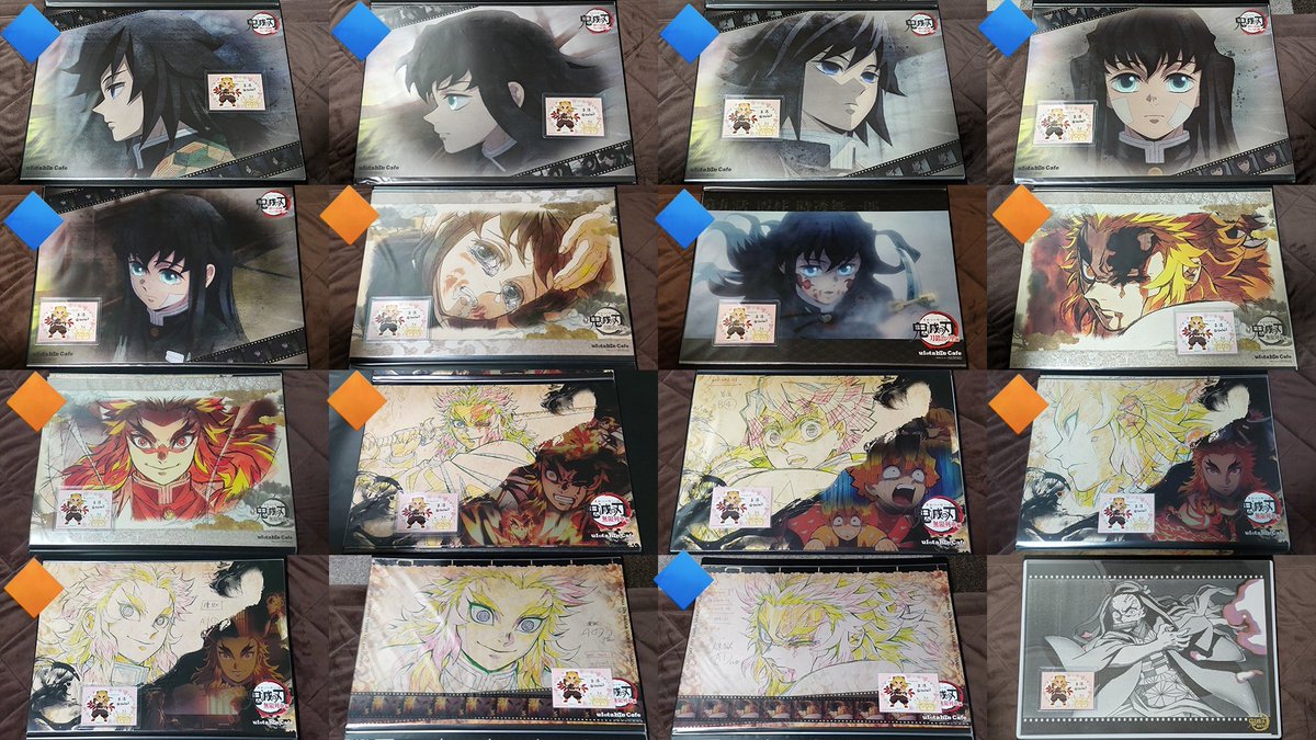 譲渡交換】鬼滅の刃 ランチョンマット クリアカード 譲：画像1～3 求