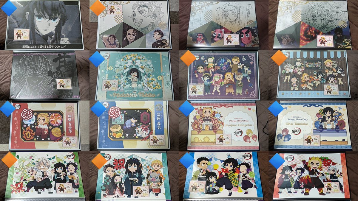 譲渡交換】鬼滅の刃 ランチョンマット クリアカード 譲：画像1～3 求