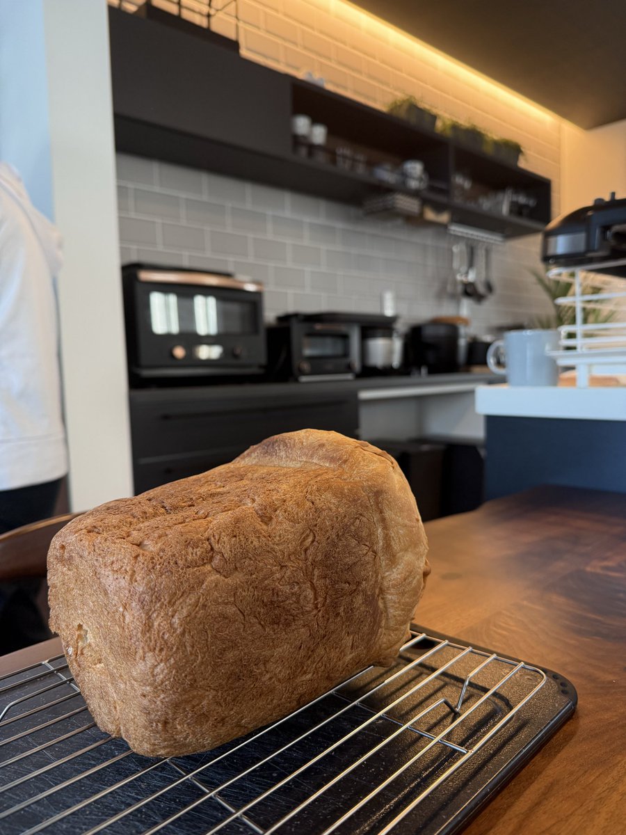 PanasonicのBistroホームベーカリーで 手作り食パンを作ってみました