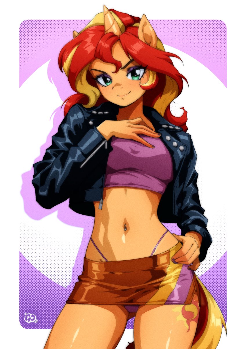 Furry Feb day #24: Sunset Shimmer! #art #furry #mlp