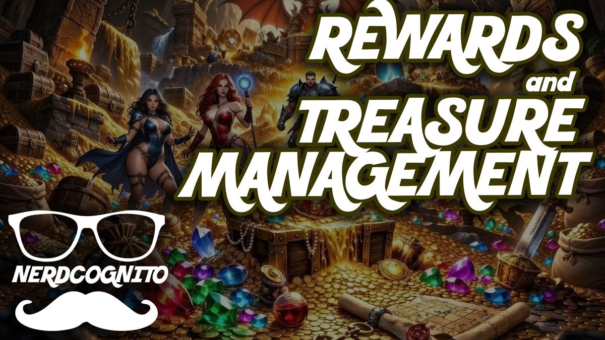 New show! 
Help grow the nation with your LISTEN &amp; SHARE!

We chronicle some "lost arts" of TTRPG game mastering, specifically taking a look at treasure. Discussion on purpose, mechanics, world economies, &amp; even answer the question: "Why did that rat have 3gp?"

Link in replies!