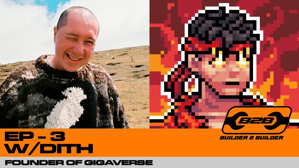 Next up on Builder 2 Builder Show — <a href="/0xDith/">Dith</a> from <a href="/playgigaverse/">Gigaverse</a> 🚨

We’ll talk:
– His journey
– GIGA vision
– GIGA OPS
– Daily routine
– Raising in web3
– Ups &amp; downs
– Gaming &amp; AI

Stream today at 17:00 UTC (20:00 MSK) on <a href="/Abstract_Eco/">Abstract Ecosystem</a> ⬇️