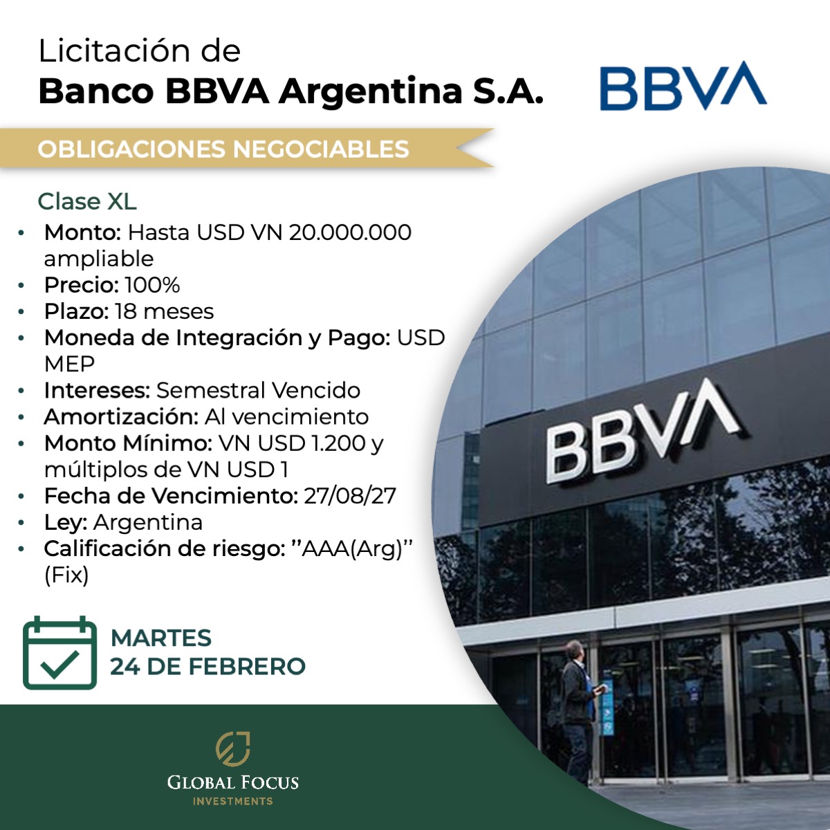 Licita HOY, hasta las 15.45hs.