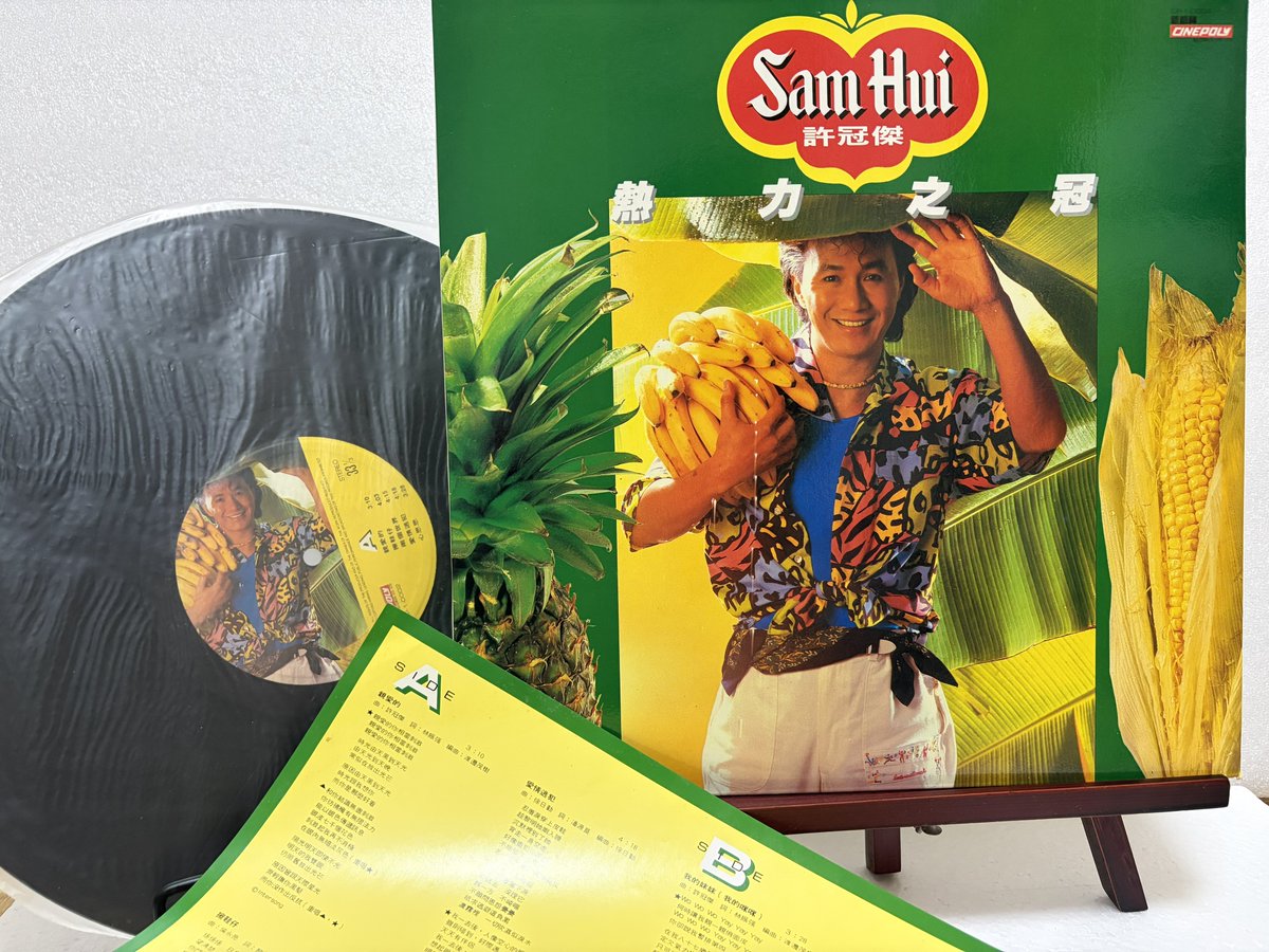 ⑦「熱力之冠」許冠傑 サミュエル・ホイ フルーツメーカー風が印象的