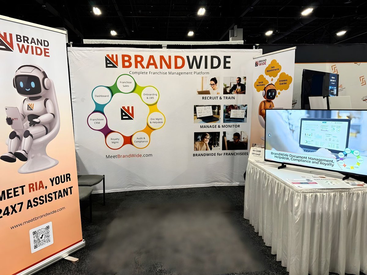 MeetBrandWide's tweet image. 🚀 IFA 2026 is LIVE — Visit BrandWide at Booth #449

📍 Visit us at Booth #449
📅 IFA Annual Convention | Feb 23–25
📍 Mandalay Bay Convention Center

🌐 Learn more:
👉 MeetBrandWide.com

See you at Booth #449.

— Team BrandWide

#IFA2026 #Franchising #FranchiseGrowth