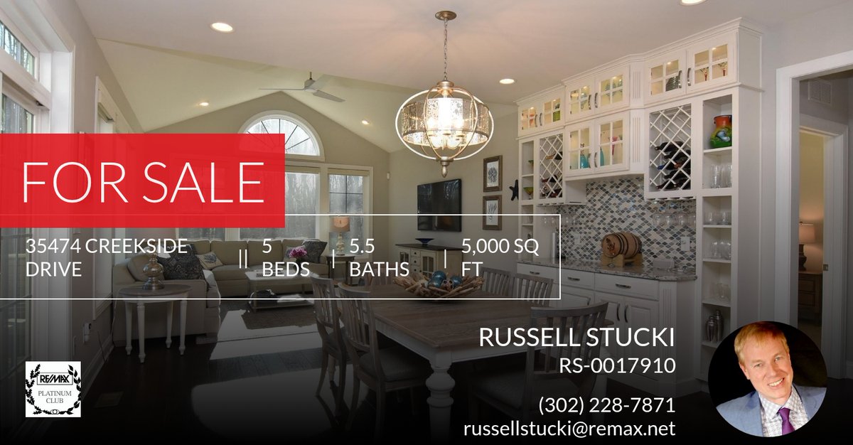 RussellStucki's tweet photo. Are you looking for a home in the REHOBOTH BEACH area? If so, check out this listing before it's gone! Give me a call at (302) 228-7871 for more information.

Russell Stucki https://t.co/7BAf4o9RgG https://t.co/jhqw9T1qzL