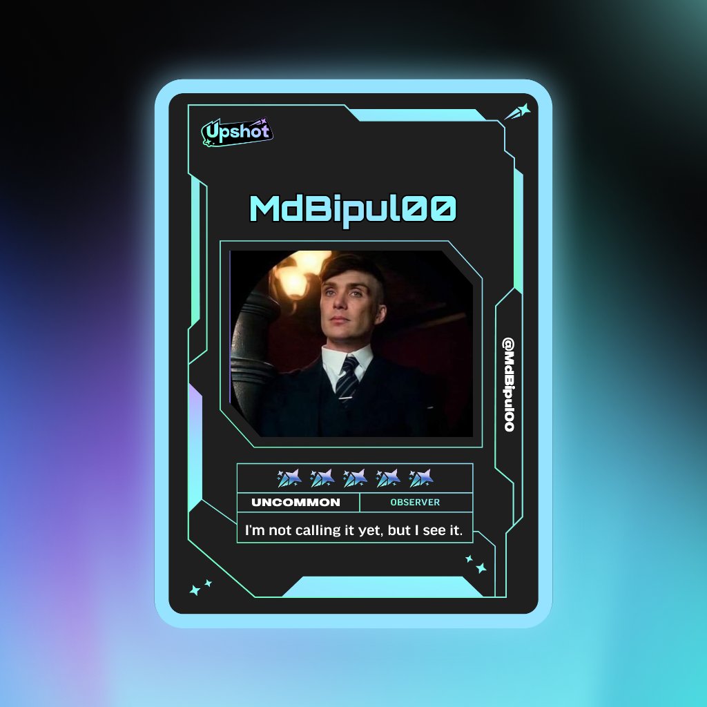 Just ripped my Predictor Card!

Ready to claim instant cash prizes, free packs and more.

Welcome to Prediction Play on <a href="/upshot_cards/">Upshot</a>

Your turn
beta.upshot.cards/?code=c0227eac