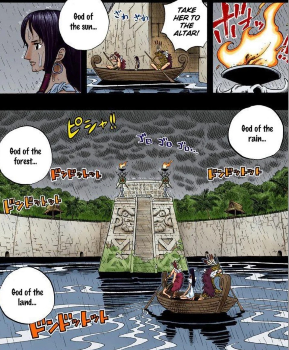 Wait... so if god of war(previous loki's df user) fought against sun god nika but not joyboy and imu recognises nidhogg will that mean imu is alive from first world onwards👀?
#ONEPIECE1175 #OPSPOILERS