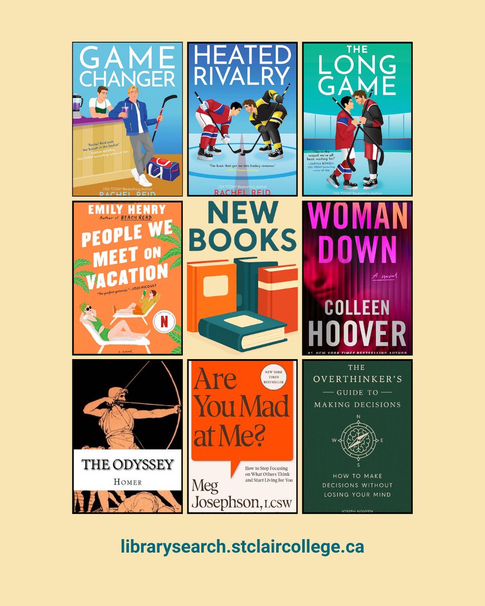 StClairCollegeLibrary tweet media