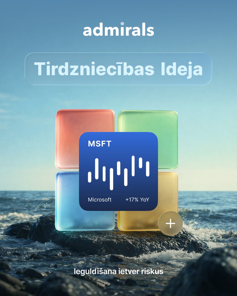 Microsoft (NASDAQ: MSFT) ziņoja par spēcīgiem 2026. gada 2. ceturkšņa rezultātiem:

• EPS: 5,16 USD salīdzinājumā ar prognozētajiem 3,85 USD ✅
• Ieņēmumi: 81,3 mljrd. USD salīdzinājumā ar prognozētajiem 80,32 mljrd. USD ✅
• Kopējie ieņēmumi: +17% gada griezumā
• Intelligent