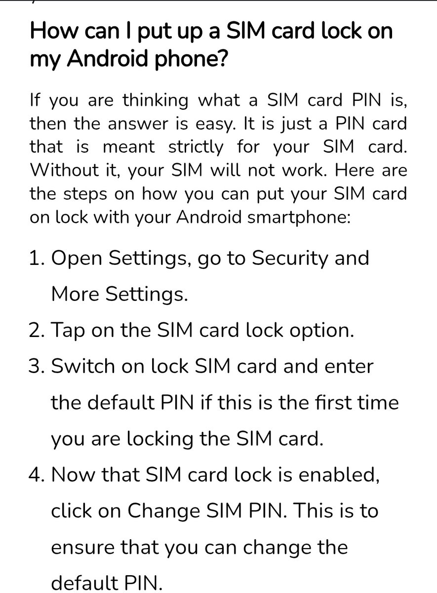 uAmiTaV's tweet photo. @Airtel_Presence Explained my query through DM. But no response till now. Kindly provide the default PIN for SIM Card. https://t.co/KZU4k39A1c