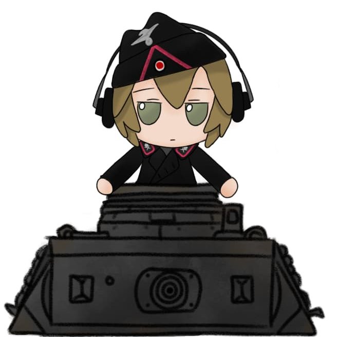DJPuppet5's tweet photo. Panzer Fumo plush on a Pz iii turrent https://t.co/9rPj2Dkf7u