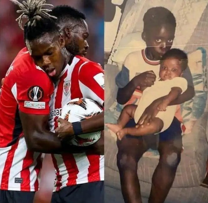 FTBLsection's tweet photo. Nico Williams: "My brother is the one who made me the footballer I am today. I used to smoke and liked hanging out with troublemakers, but my brother would chase them away, and sometimes he even hit me. He's like a father to me." https://t.co/YLoPG0ZsQl
